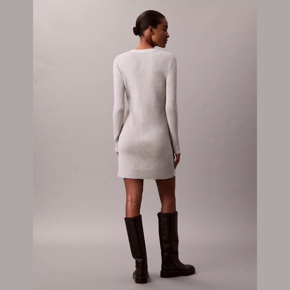 Calvin Klein | Cotton Rib Duster - Picture 4 of 9